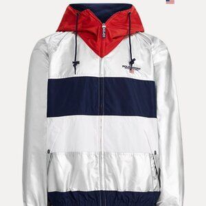 Limited-Edition Ralph Lauren Polo Sport Men's Metallic Windbreaker Size Large
